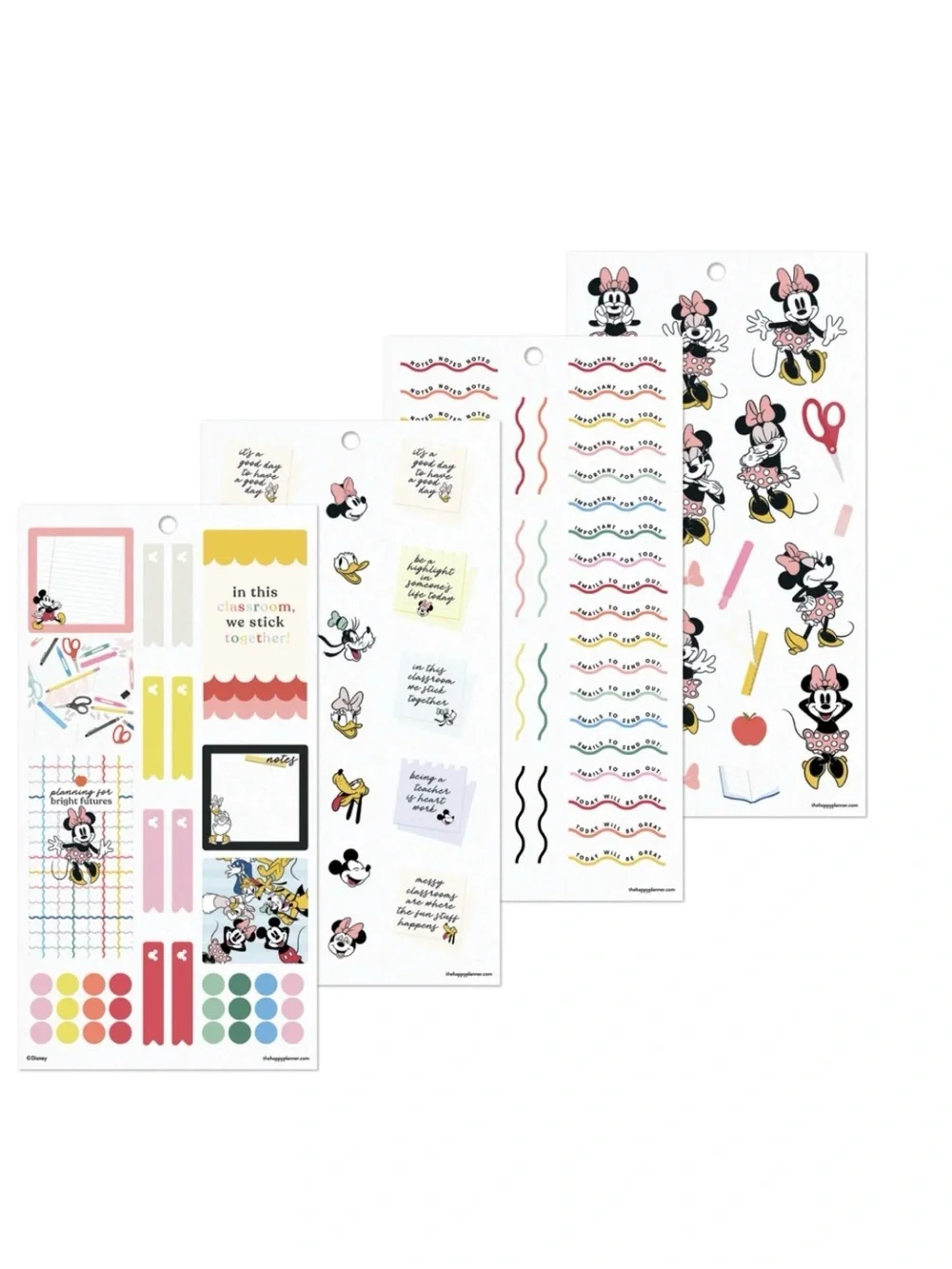 The Happy Planner assortment disney